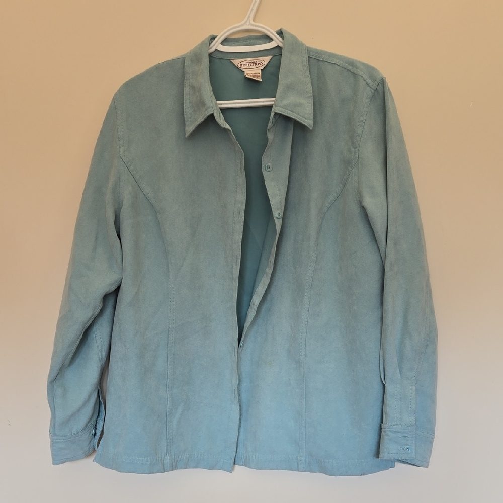 Soft Suede Feel Overshirt